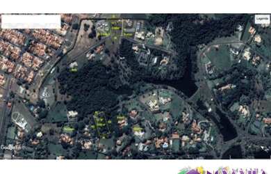 Imagem: O terreno possui 5430m² de Área Privada e está localizado