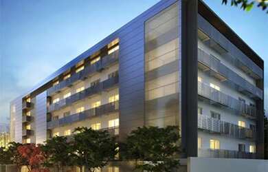 Imagem: A sala comercial possui 1 Banheiro, 1 Vaga na garagem e 40m²