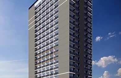 Imagem: O studio à venda possui 1 Dormitório, 1 Banheiro e 27m² de