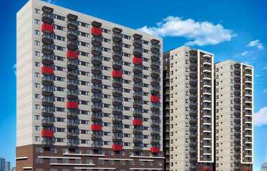 Imagem: O apartamentoe possui 2 Dormitórios, 1 Banheiro, 57-0m² de