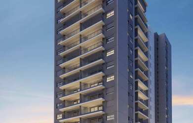 Imagem: O studio possui 1 Dormitório, 1 Banheiro e 52m² de Área Privada