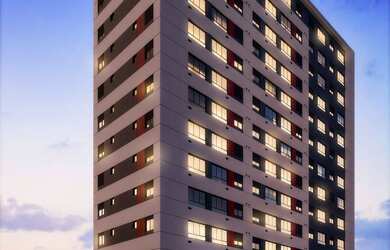 Imagem: O apartamento possui 2 Dormitórios, 1 Banheiro e 37m² de Área