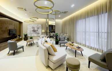 Imagem: O apartamento possui 4 Dormitórios, 4 Suítes, 6 Banheiros