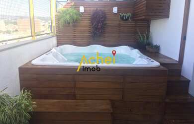 Imagem 12: Cobertura de 2 dormitórios toda reformada, opção para 3 com 2 vagas separadas no bairro m