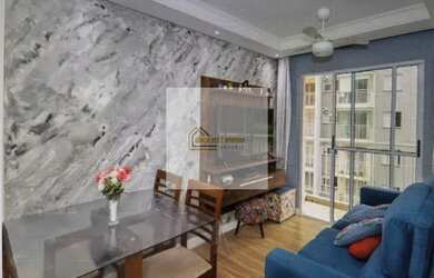 Imagem: O apartamento possui 2 Dormitórios, 1 Banheiro, 1 Vaga na garagem