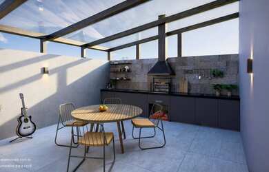 Imagem: A casa possui 2 Dormitórios, 2 Suítes, 3 Banheiros, 2 Vagas