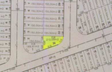 Imagem: O terreno possui 210m² de Área e está localizado em Jardim