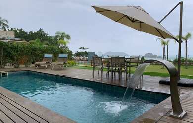 Imagem 1: Casa Pé na Areia na praia de Juquehy para Locação de Temporada