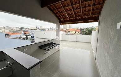 Imagem: O apartamento na cobertura possui 2 Dormitórios, 1 Suíte