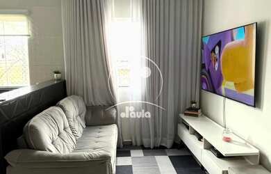 Imagem: A casa possui 2 Dormitórios, 1 Banheiro, 2 Vagas na garagem