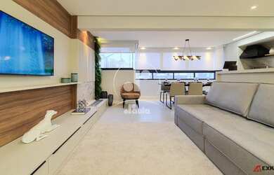 Imagem 12: Fotos ilustrativas Apartamento de Alto Padrão Vila Assunção com 3 suítes...