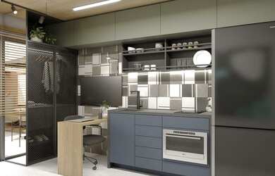 Imagem: O apartamento possui 2 Dormitórios, 1 Banheiro, 37m² de Área