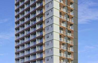 Imagem: O apartamento possui 1 Dormitório, 1 Banheiro, 25m² de Área