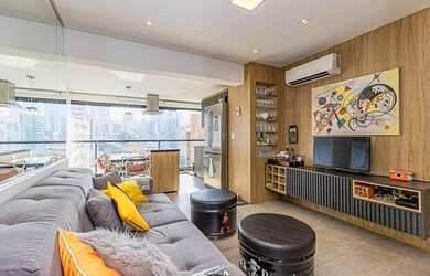 Imagem: O apartamento possui 3 Dormitórios, 1 Suíte, 3 Banheiros