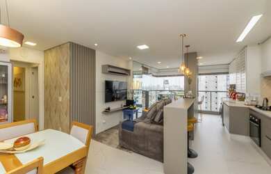 Imagem: O apartamento possui 2 Dormitórios, 2 Suítes, 3 Banheiros