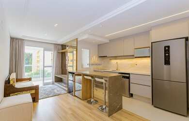 Imagem: O apartamento possui 2 Dormitórios, 1 Suíte, 2 Banheiros