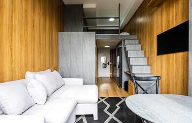 Imagem 3: Apartamento à venda em Moema, São Paulo-SP: 1 quarto e 1 vaga - 43m². Venha Conhecer!