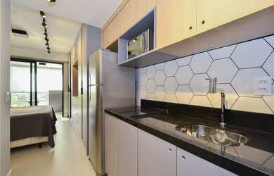 Imagem 3: Apartamento à venda em Moema, São Paulo-SP 1 quarto, 1 banheiro, 29,28...