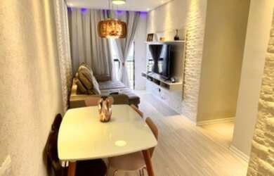 Imagem: O apartamento possui 2 Dormitórios, 1 Suíte, 2 Banheiros