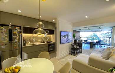 Imagem: O apartamento possui 2 Dormitórios, 2 Suítes, 3 Banheiros