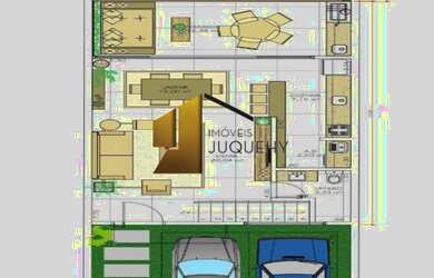 Imagem: A casa possui 4 Dormitórios, 4 Suítes, 5 Banheiros, 2 Vagas