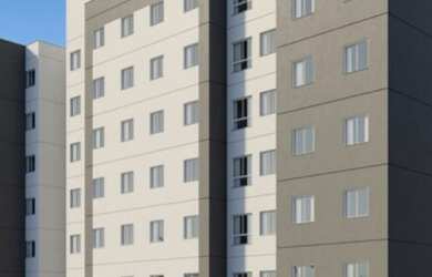 Imagem: O apartamento possui 2 Dormitórios, 1 Banheiro, 2 Vagas na