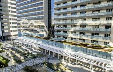 Imagem: A sala comercial possui 2 Banheiros, 4 Vagas na garagem, 83m²