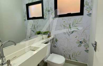 Imagem 6: Casa à venda no Residencial Club Portinari Paulínia 3 suítes, piscina...