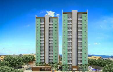 Imagem: O apartamento possui 2 Dormitórios, 1 Suíte, 2 Banheiros