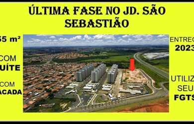 Imagem: O apartamento possui 2 Dormitórios, 1 Suíte, 2 Banheiros