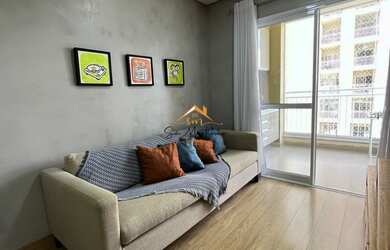 Imagem: O apartamento possui 2 Dormitórios, 1 Suíte, 2 Banheiros