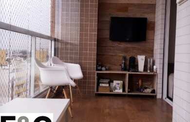 Imagem: O apartamento na cobertura possui 3 Dormitórios, 1 Suíte