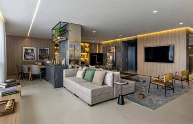 Imagem: O apartamento possui 4 Dormitórios, 4 Suítes, 5 Banheiros