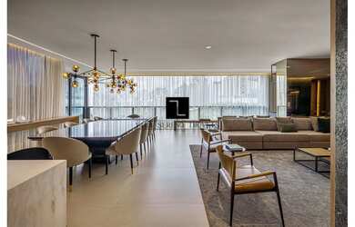 Imagem: O apartamento possui 4 Dormitórios, 4 Suítes, 5 Banheiros