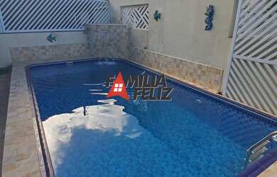 Imagem: A casa possui 4 Dormitórios, 1 Banheiro, 2 Vagas na garagem