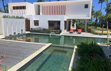 Imagem: MANSÃO 5 SUÍTES FRENTE MAR BUSCA VIDA COM PISCINA E LAGO PROJETO