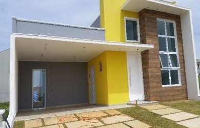 Imagem: A casa em condomínio possui 3 Dormitórios, 3 Suítes, 5 Banheiros