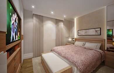 Imagem: O apartamento possui 3 Dormitórios, 1 Suíte, 100m² de Área