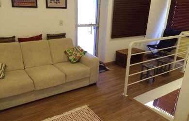 Imagem: O apartamento na cobertura possui 2 Dormitórios, 1 Banheiro