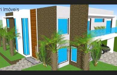 Imagem: A casa em condomínio possui 4 Dormitórios, 4 Suítes, 6 Banheiros