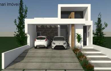 Imagem: A casa em condomínio possui 3 Dormitórios, 3 Suítes, 4 Banheiros