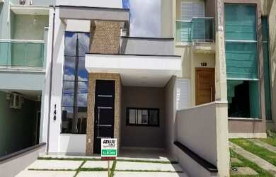 Imagem: A casa em condomínio possui 3 Dormitórios, 1 Suíte, 3 Vagas