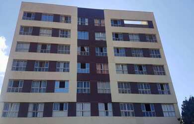 Imagem: O apartamento possui 1 Dormitório, 1 Banheiro, 1 Vaga na garagem