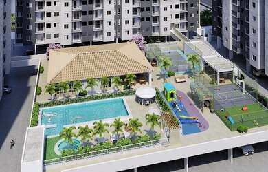 Imagem: O apartamento possui 1 Dormitório, 1 Suíte, 1 Banheiro, 1