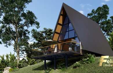 Imagem: A casa possui 2 Dormitórios, 1 Suíte, 2 Banheiros, 1 Vaga