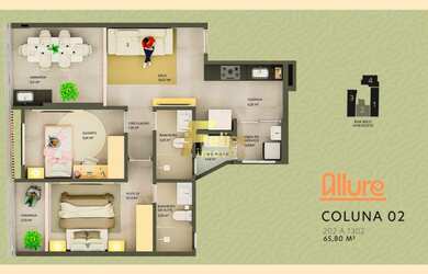 Imagem 6: Venha conhecer o ALLURE o PRÉ-LANÇAMENTO mais esperado da Praia do Morro