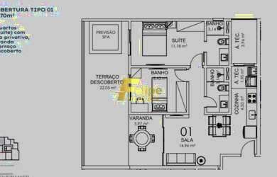 Imagem 8: NOVO EMPREENDIMENTO IMOBILIÁRIO SURGINDO LINDA COBERTURA DE 02 QUARTOS,...
