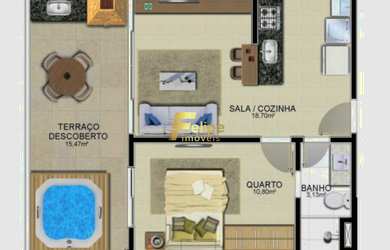 Imagem 5: NOVO EMPREENDIMENTO IMOBILIÁRIO SUÍTE, LAZER COMPLETO, À VENDA NA PRAIA...