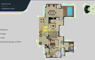 Imagem 4: NOVO EMPREENDIMENTO IMOBILIÁRIO APARTAMENTO DE 03 QUARTOS, SENDO 01 SUÍTE,...