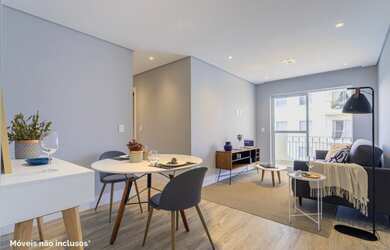 Imagem: O apartamento possui 3 Dormitórios, 1 Banheiro, 1 Vaga na garagem